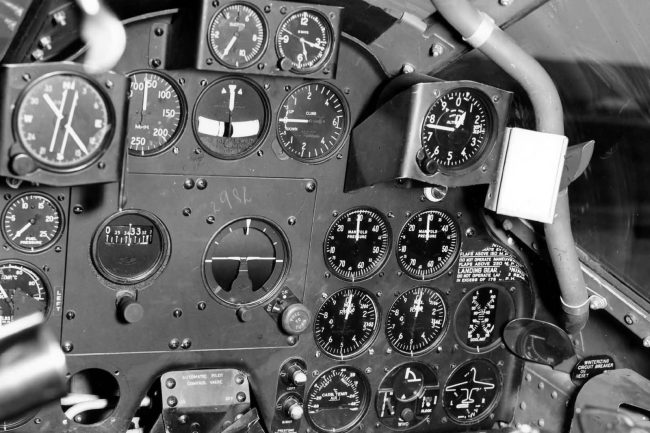 P-38 Lightning Cockpit